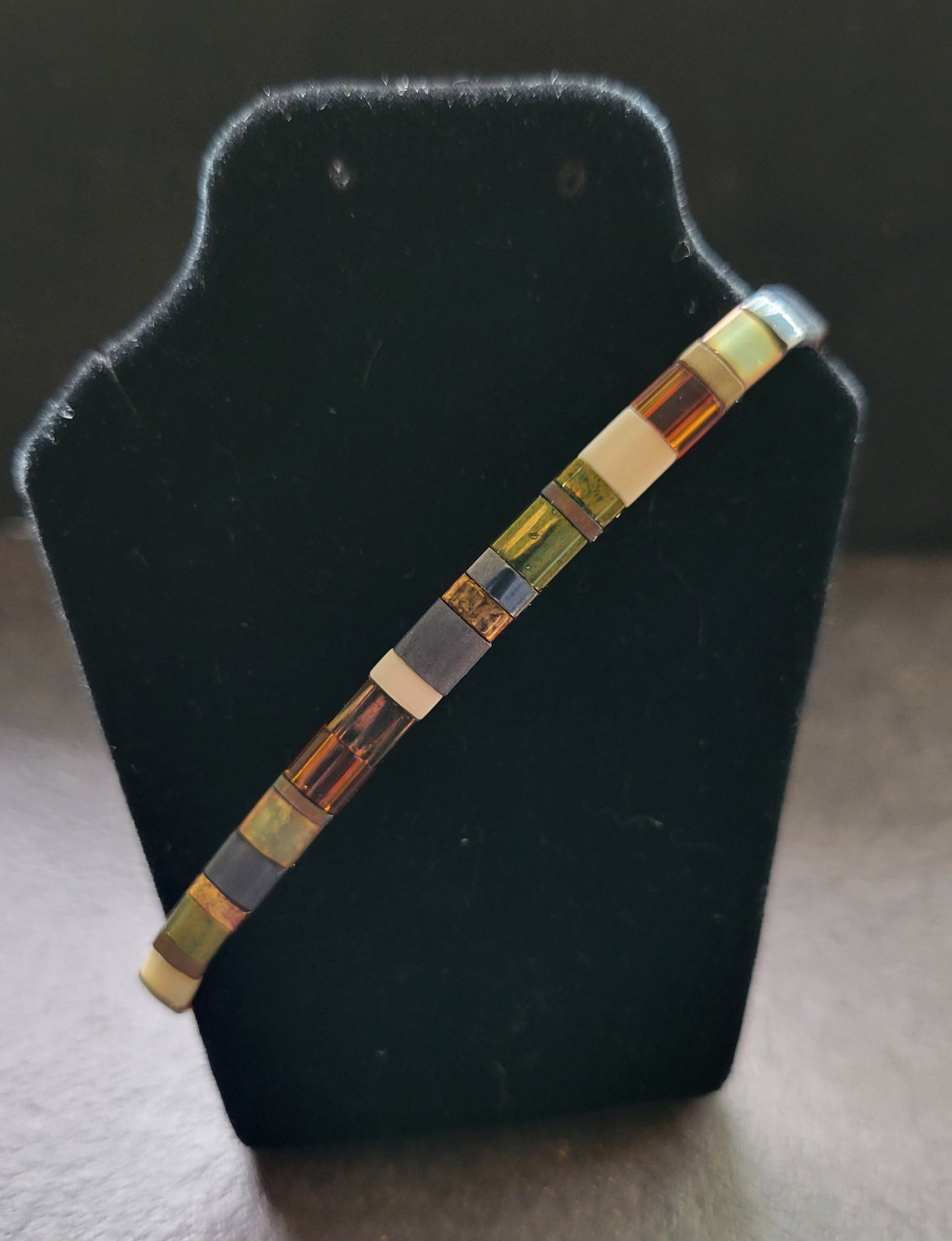 "Sweater Weather" Tila Stretch Bracelet - Approx. 7 1/2"