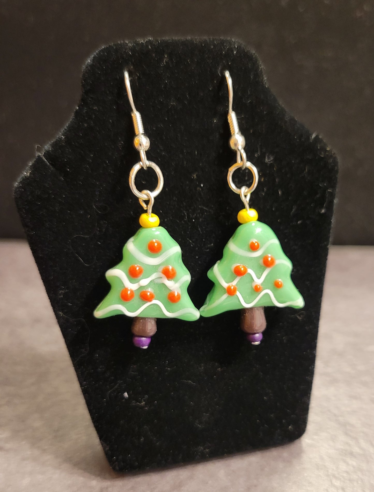 Christmas Tree Earrings