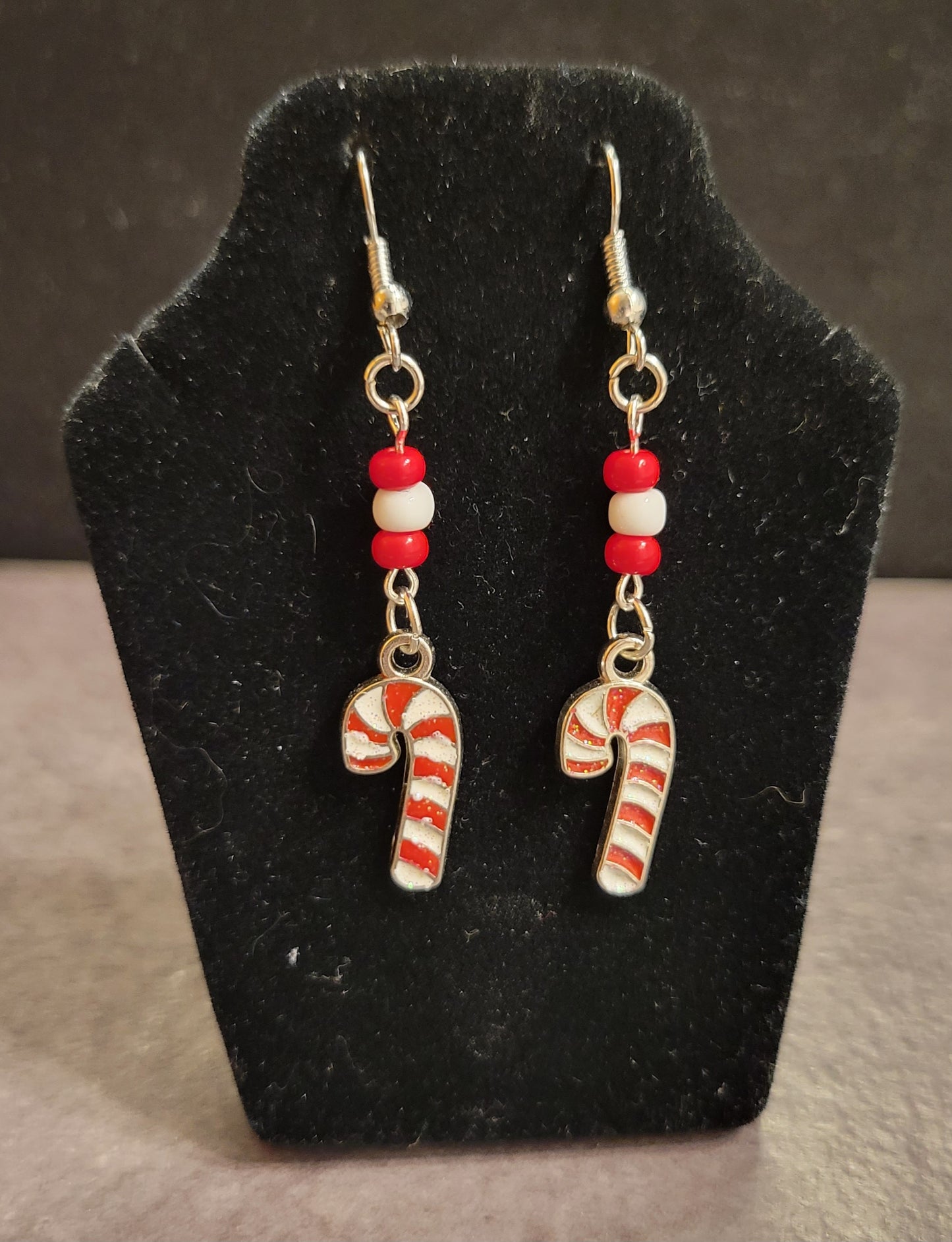 Candy Cane Earrings