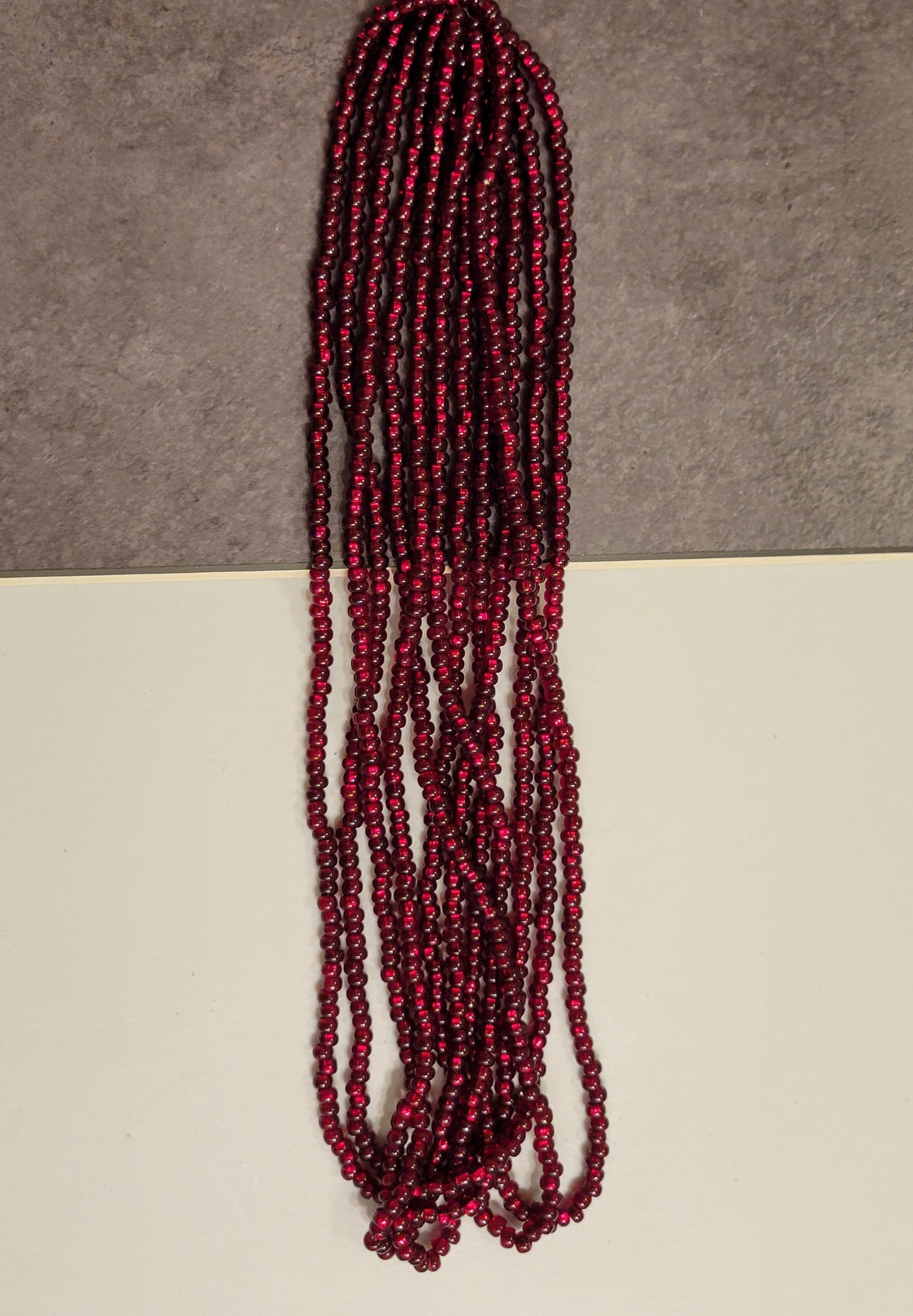 Garnet S/L 6/0 Beads