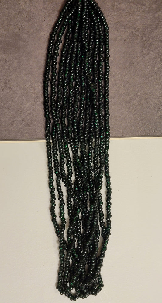 Dark Green S/L 6/0 Beads