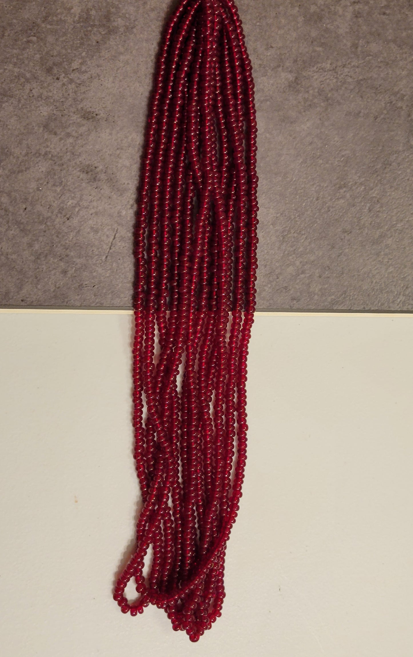 Garnet 6/0 Beads