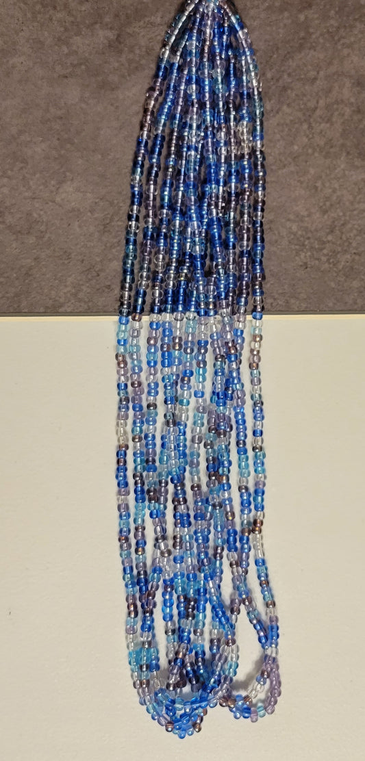 Caribbean Blue 6/0 Beads