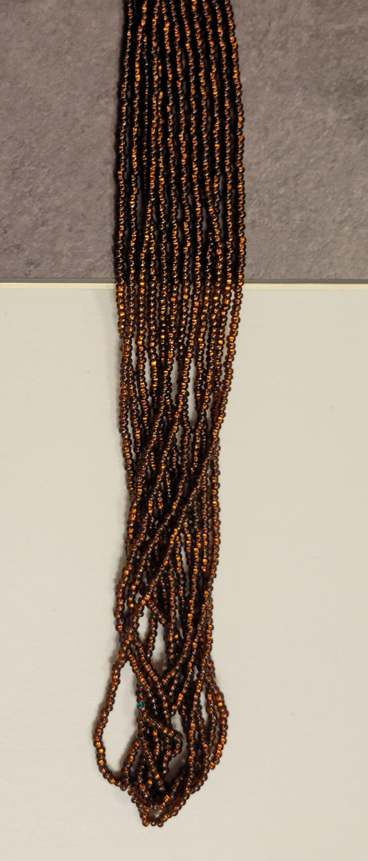 Dark Topaz 8/0 Beads