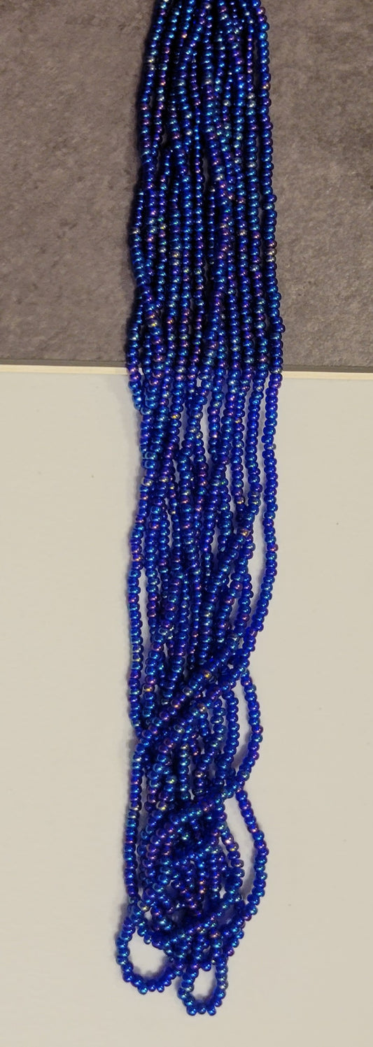 Dark Sapphire AB 8/0 Beads