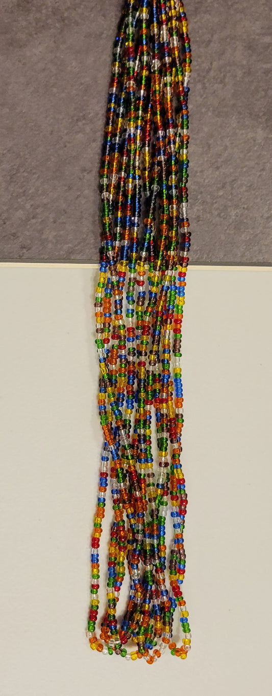 Rainbow 8/0 Beads