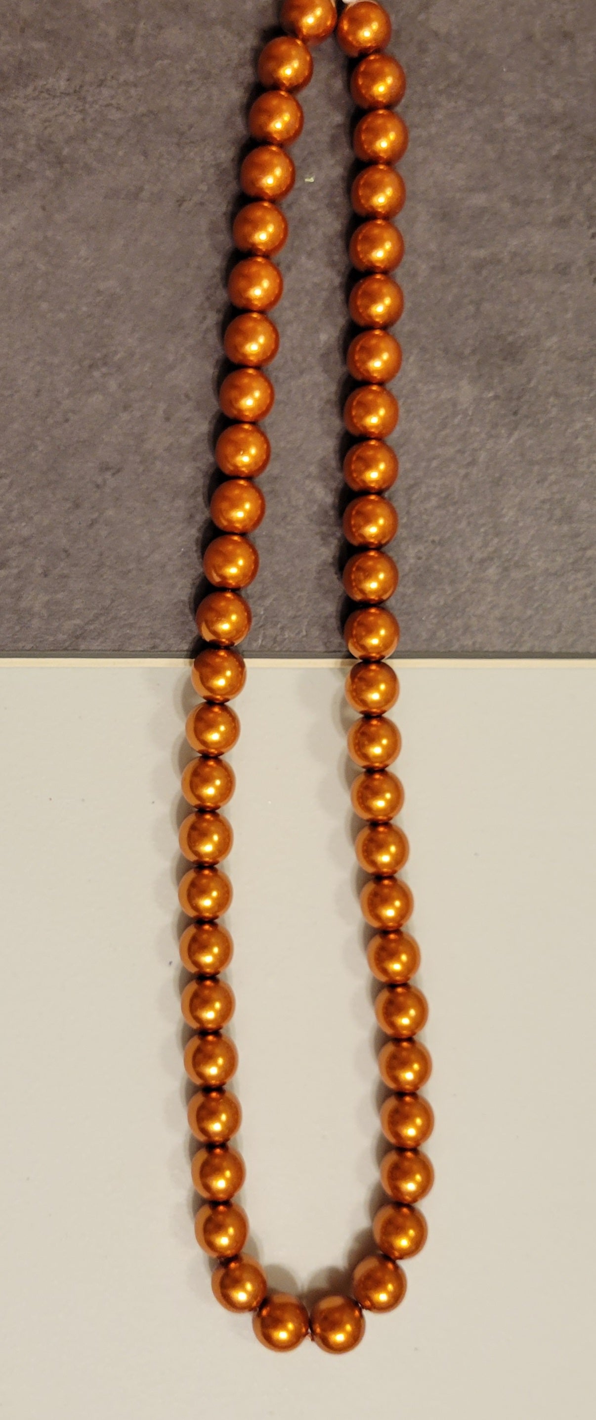 Rust 10 mm Bead Rounds