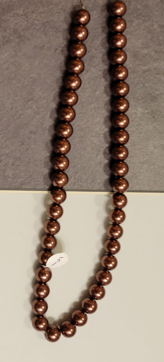 Brown 10 mm Bead Round