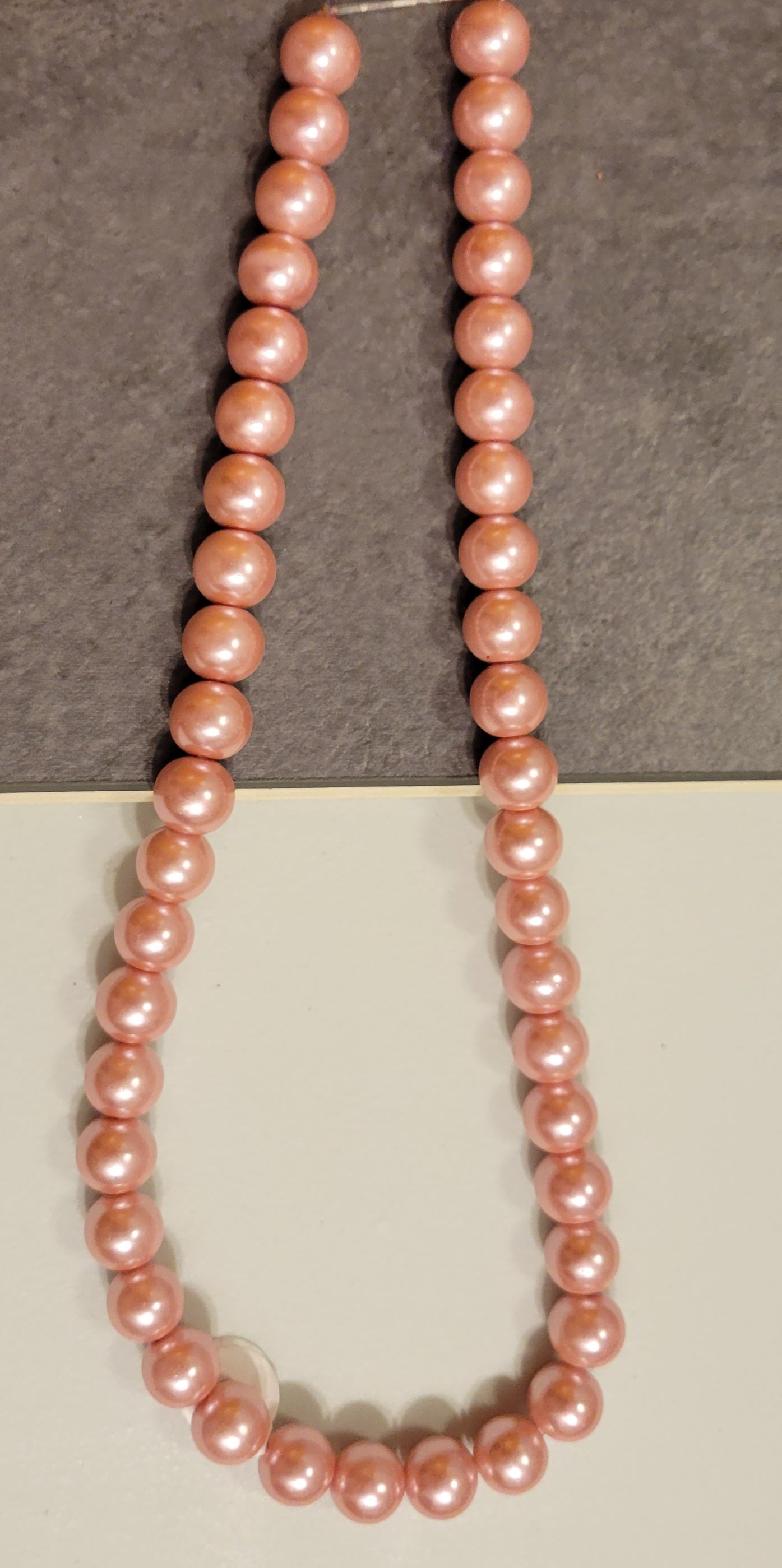 Pink 10 mm Bead Rounds