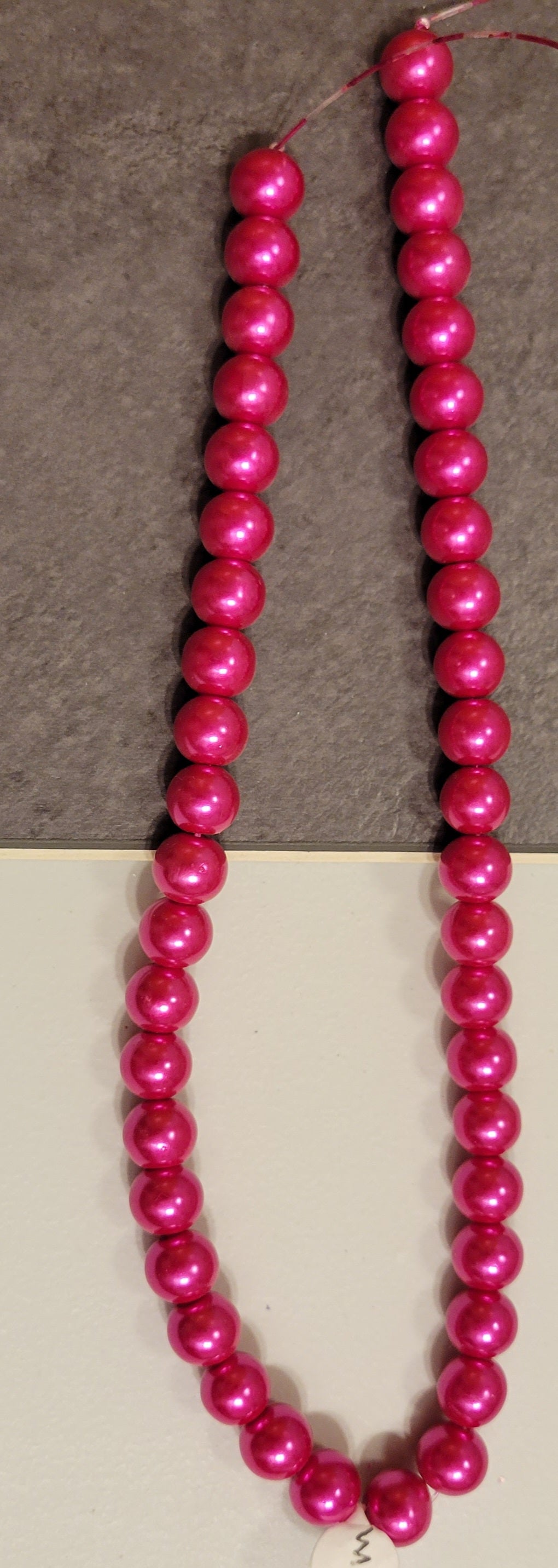 Fuchsia 10 mm Bead Rounds