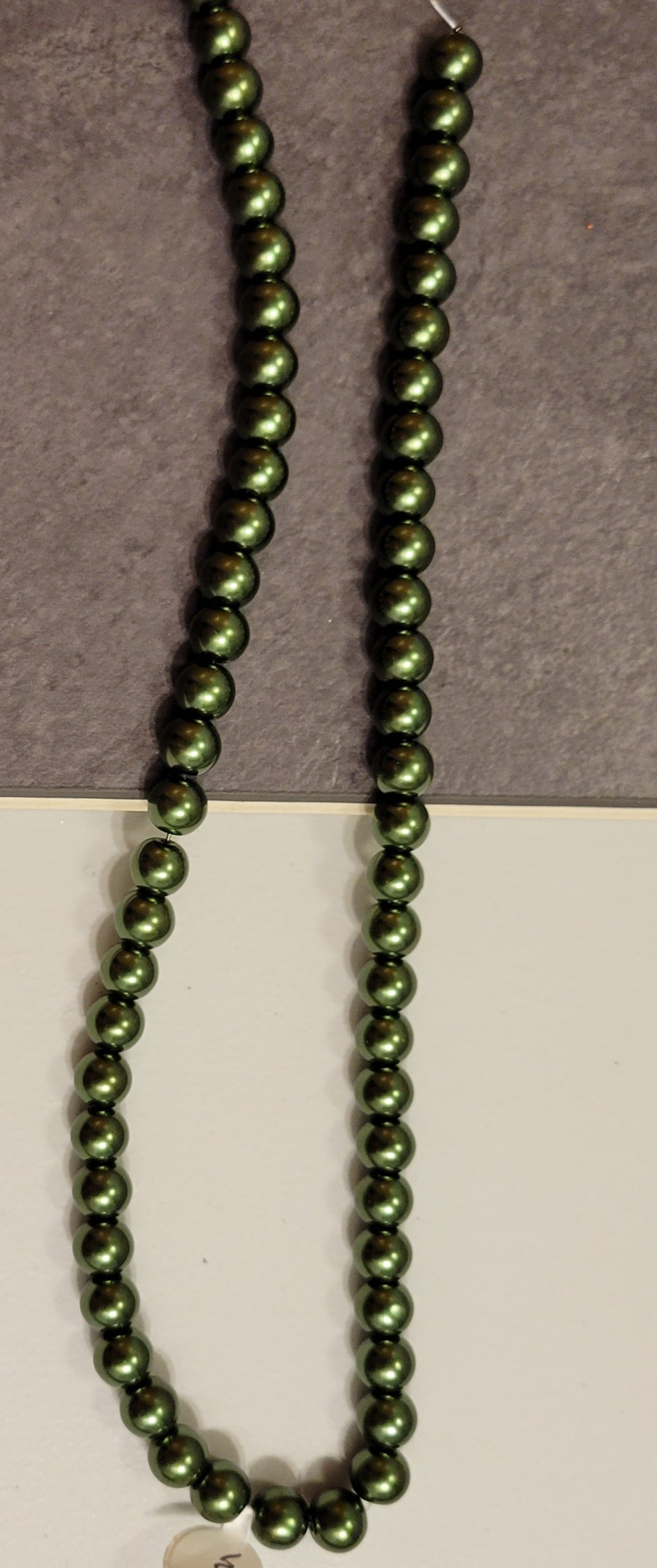 Green 8 mm Bead Rounds