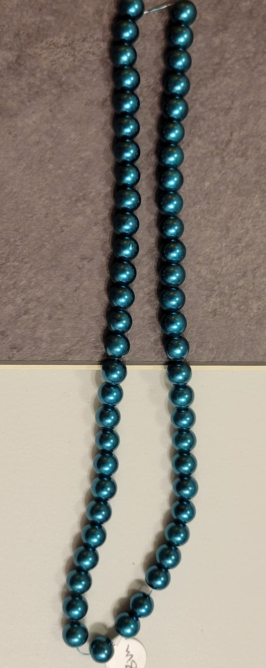 Turquoise 8 mm Bead Rounds