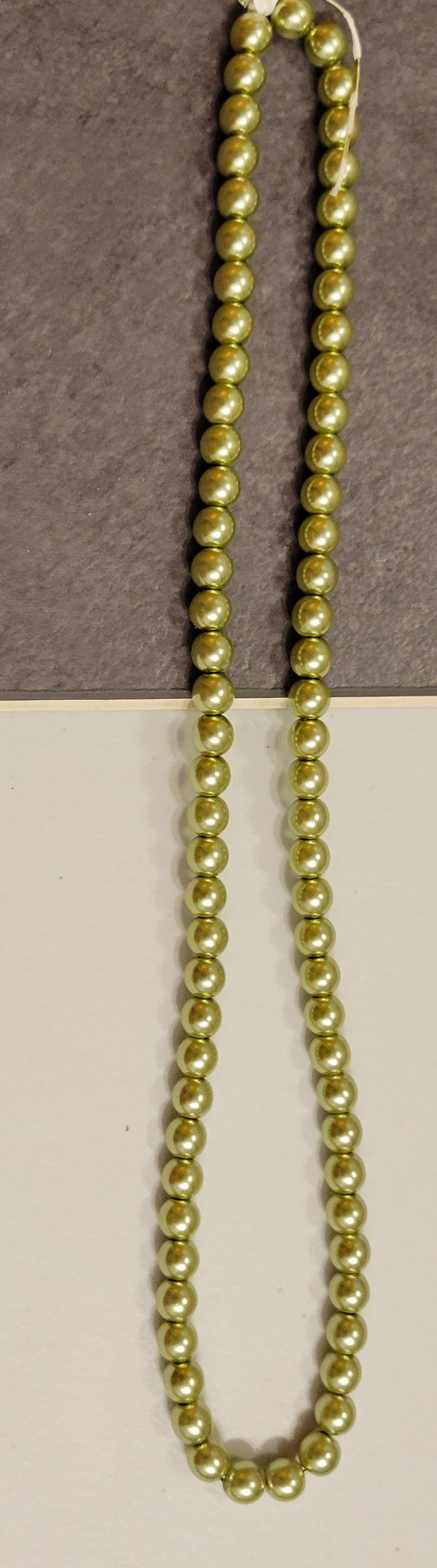 Olivine 6 mm Bead Rounds