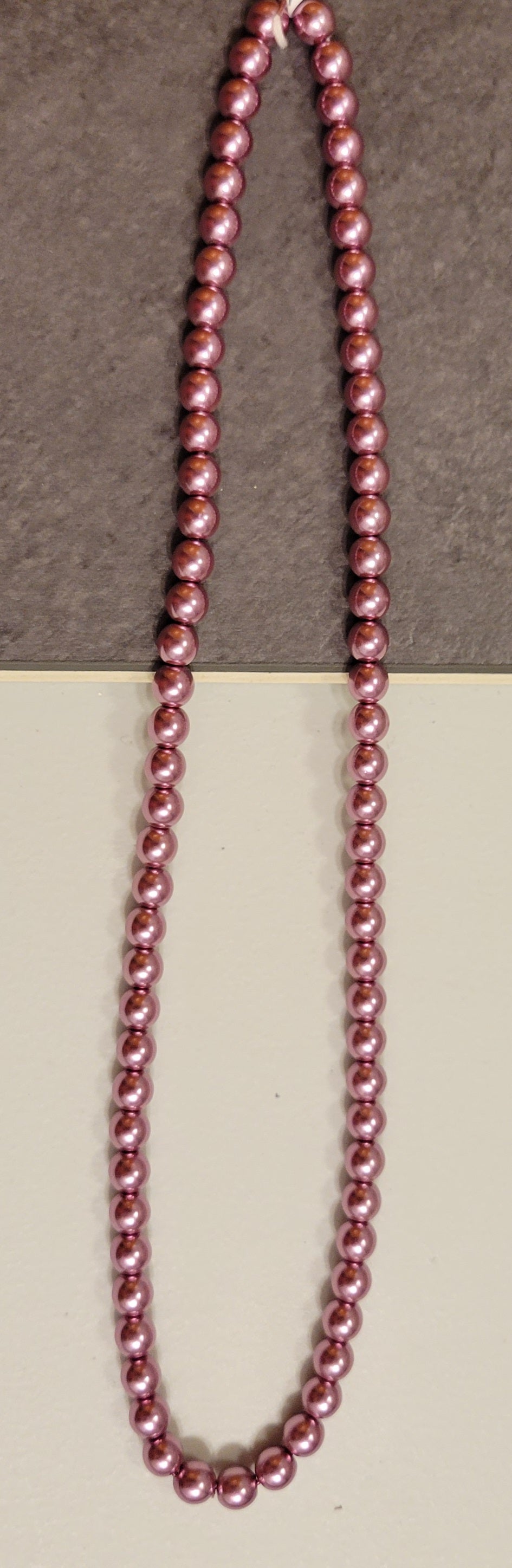 Fuchsia 6 mm Bead Rounds