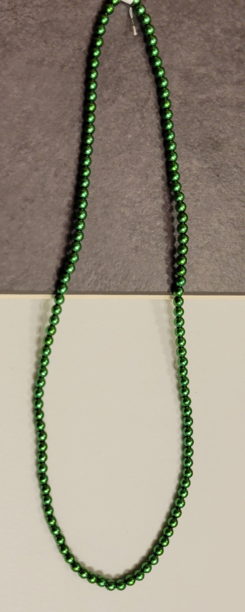 Green 4 mm Bead Rounds