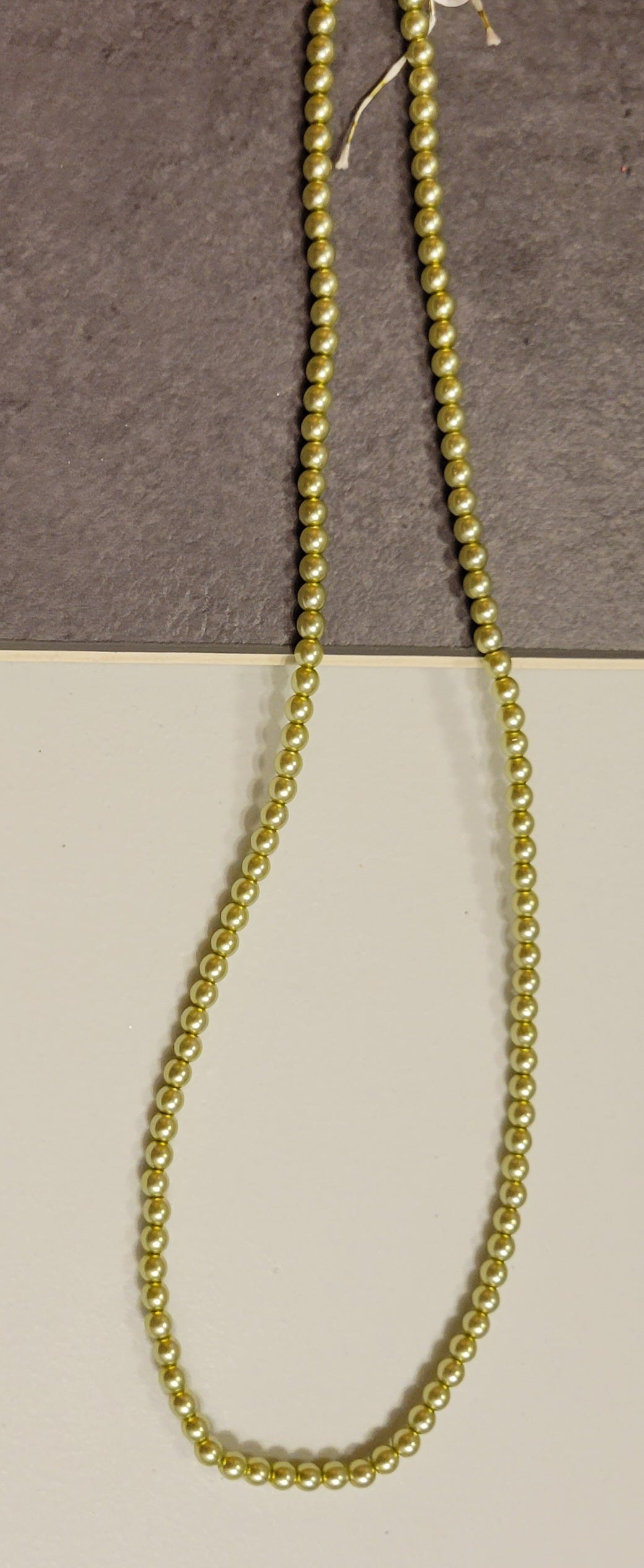 Olivine 4 mm Bead Rounds