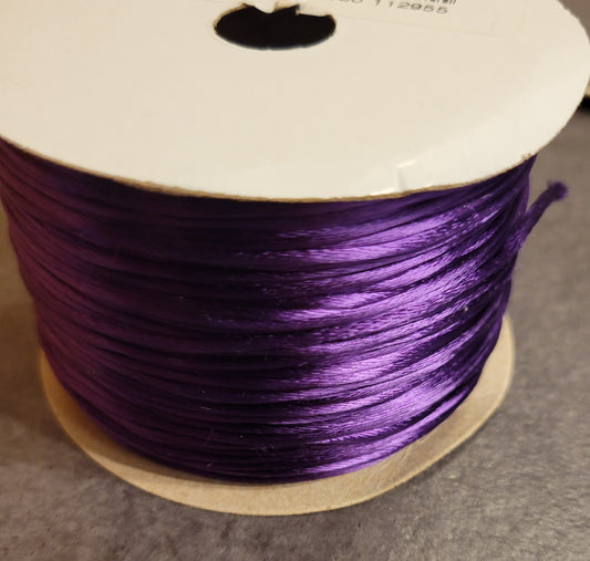 Purple Kumihimo Cord