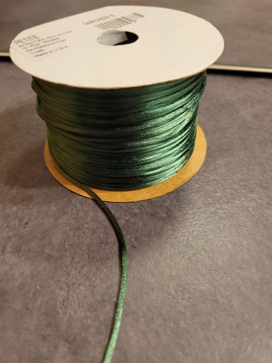 Dark Green Kumihimo Cord