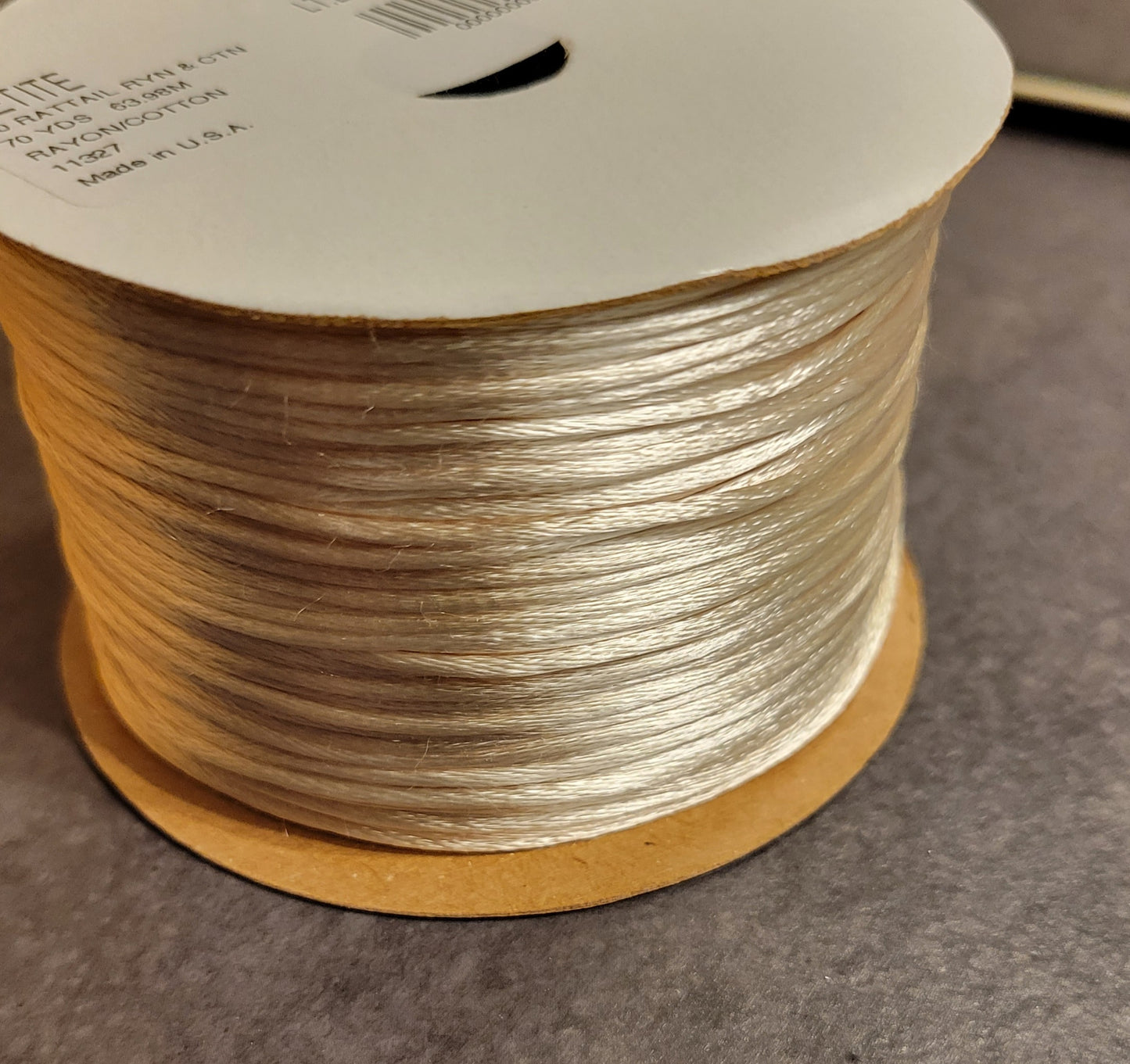 Light Beige Kumihimo Cord