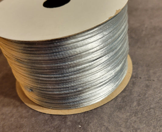 Silver Kumihimo Cord