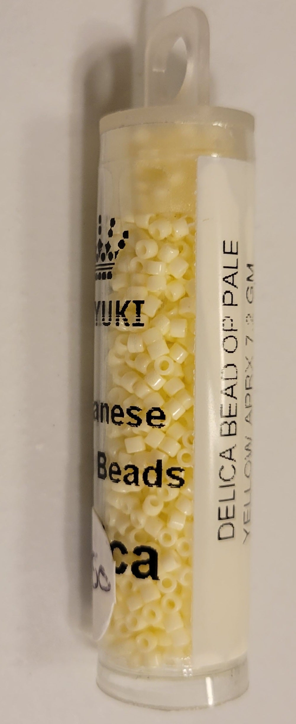 Opaque Pale Yellow 11/0 Miyuki Seed Beads